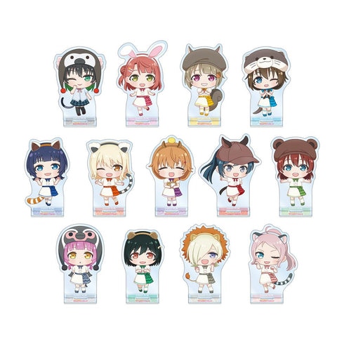 『ラブライブ!虹ヶ咲学園スクールアイドル同好会』東武動物公園コラボ トレーディング ちびキャラ アクリルスタンド(単位/BOX)【202505再販】