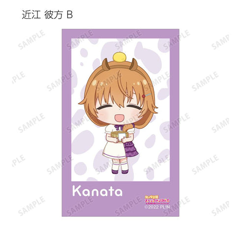 『ラブライブ!虹ヶ咲学園スクールアイドル同好会』東武動物公園コラボ トレーディング ちびキャラ インスタントカメラ風イラストカード2枚セット(単位/BOX)