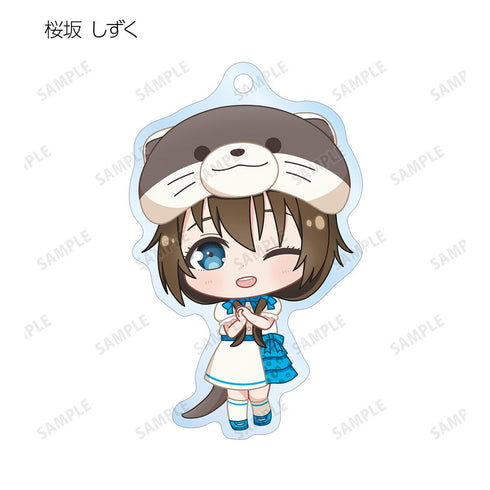 『ラブライブ!虹ヶ咲学園スクールアイドル同好会』東武動物公園コラボ トレーディング ちびキャラ アクリルキーホルダー(単位/BOX)【202505再販】