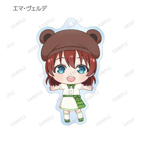 『ラブライブ!虹ヶ咲学園スクールアイドル同好会』東武動物公園コラボ トレーディング ちびキャラ アクリルキーホルダー(単位/BOX)【202505再販】