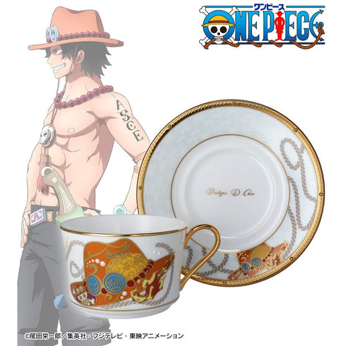 『ONE PIECE』ノリタケコラボ ポートガス・D・エース カップ&ソーサー