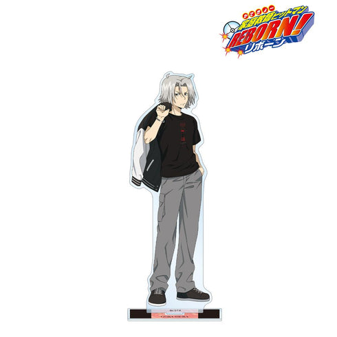 『家庭教師ヒットマンREBORN!』描き下ろし 獄寺 隼人 カジュアルコーデver. 特大アクリルスタンド【202512再販】