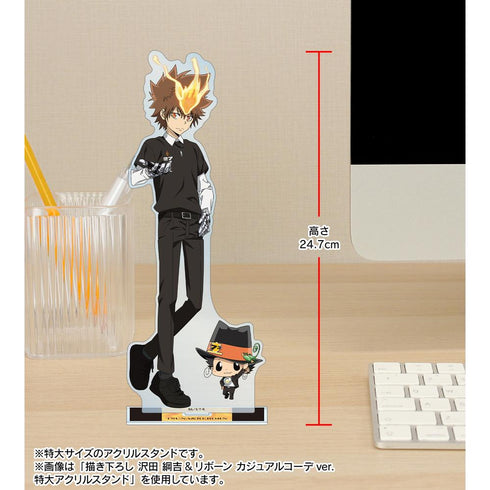 『家庭教師ヒットマンREBORN!』描き下ろし 獄寺 隼人 カジュアルコーデver. 特大アクリルスタンド【202512再販】