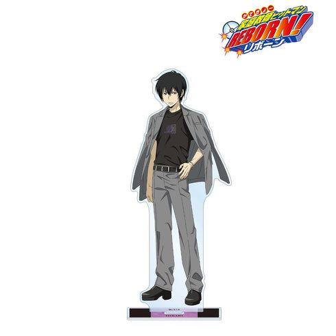 『家庭教師ヒットマンREBORN!』描き下ろし 雲雀 恭弥 カジュアルコーデver. 特大アクリルスタンド【202512再販】