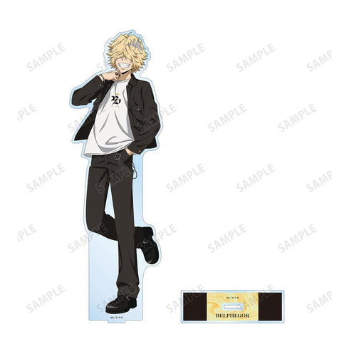 『家庭教師ヒットマンREBORN!』描き下ろし ベルフェゴール(10年後) カジュアルコーデver. 特大アクリルスタンド【202512再販】