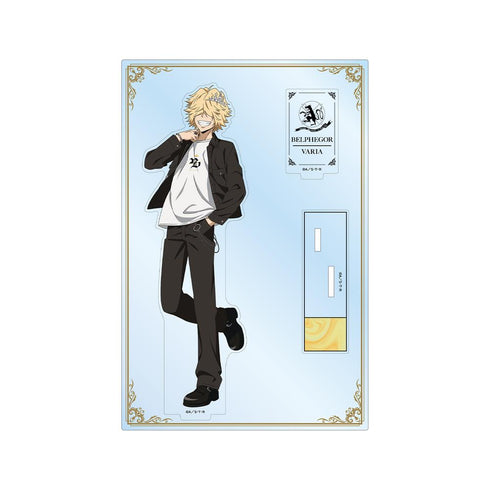 『家庭教師ヒットマンREBORN!』描き下ろし ベルフェゴール(10年後) カジュアルコーデver. パーツ付きBIGアクリルスタンド【202512再販】