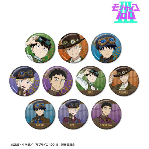 『モブサイコ100 III』描き下ろし スチームパンクver. トレーディング缶バッジ(単位/BOX)