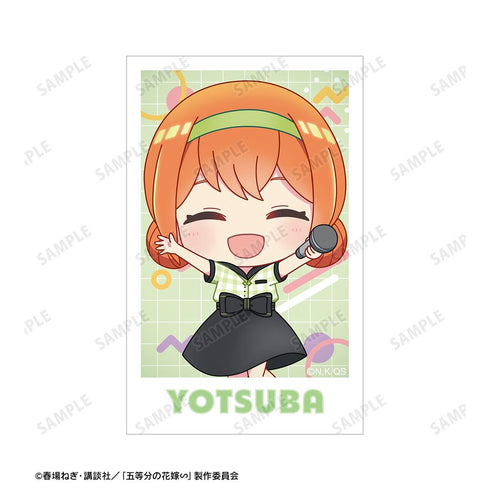 『五等分の花嫁∽』ちびキャラ インスタントカメラ風イラストカード5枚セット ver.A