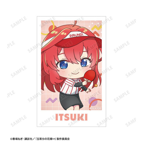 『五等分の花嫁∽』ちびキャラ インスタントカメラ風イラストカード5枚セット ver.B