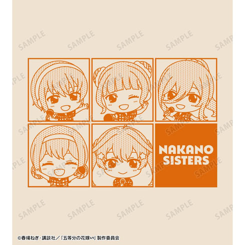 『五等分の花嫁∽』集合 ちびキャラ BIGジップトートバッグ ver.A