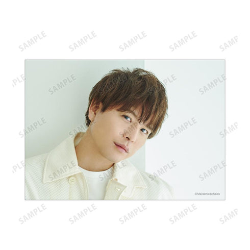 『沢城千春 仲村宗悟 山中拓也のメゾン・ド・カオス』ブロマイド4枚セット vol.2 ver.A