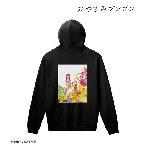 『おやすみプンプン』プンプン&田中愛子 バックプリントパーカーレディース