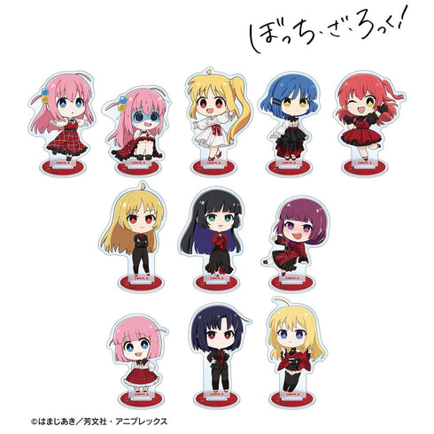 『ぼっち・ざ・ろっく!』トレーディング ちびキャラ 赤いドレスver. アクリルスタンド(単位/BOX)【202609再販】