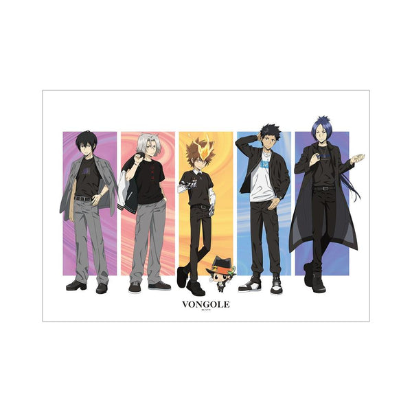 『家庭教師ヒットマンREBORN!』描き下ろし ボンゴレ カジュアルコーデver. A3マット加工ポスター【202606再販】