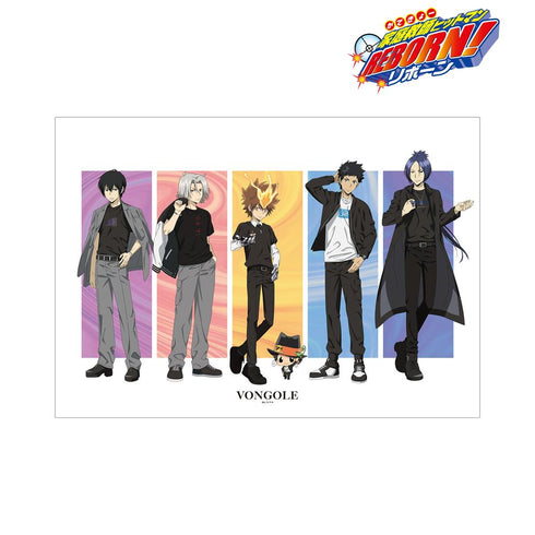 『家庭教師ヒットマンREBORN!』描き下ろし ボンゴレ カジュアルコーデver. A3マット加工ポスター【202512再販】