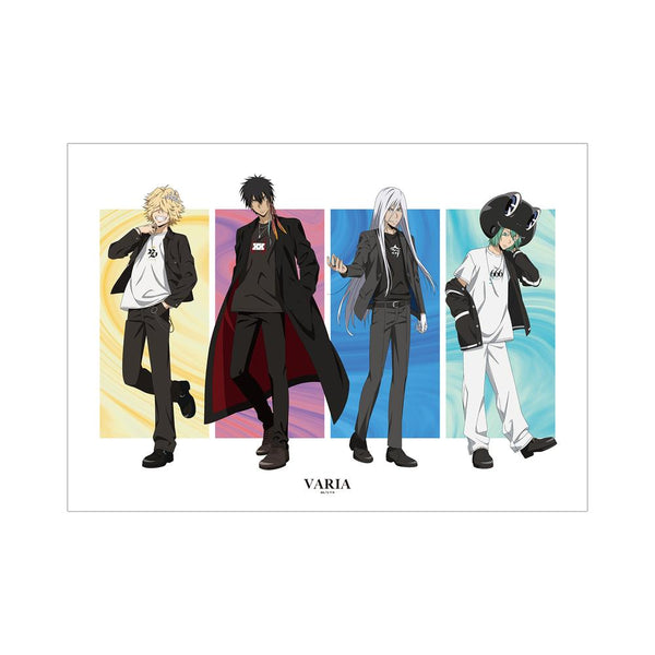『家庭教師ヒットマンREBORN!』描き下ろし ヴァリアー カジュアルコーデver. A3マット加工ポスター【202512再販】
