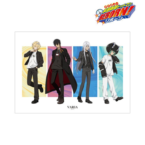 『家庭教師ヒットマンREBORN!』描き下ろし ヴァリアー カジュアルコーデver. A3マット加工ポスター【202512再販】