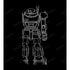 "Armored Trooper Votoms" Scope Dog Leather Key Case