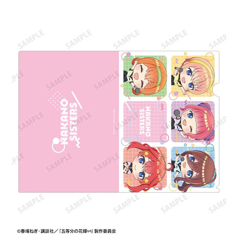 『五等分の花嫁∽』集合 ちびキャラ クリアファイル ver.A