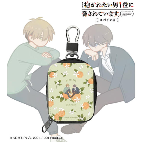 『抱かれたい男1位に脅されています。~スペイン編~』東谷准太&西條高人 Botania 合皮レザーミニポーチ ver.A