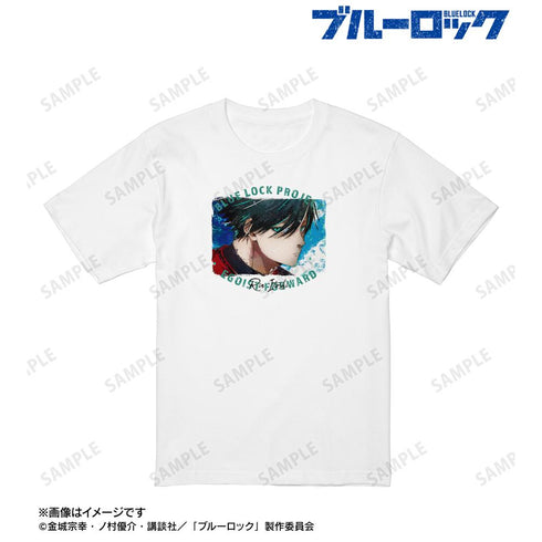 『ブルーロック』糸師 凛 grunge CANVAS Tシャツレディース【202507再販】