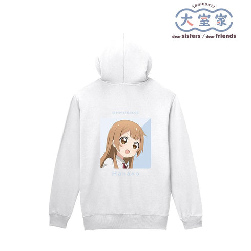 『大室家』大室花子 バックプリントジップパーカーレディース【202505再販】