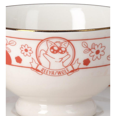 『赤ずきんチャチャ』チャチャ&リーヤ(変身後) Botania カップ&ソーサー