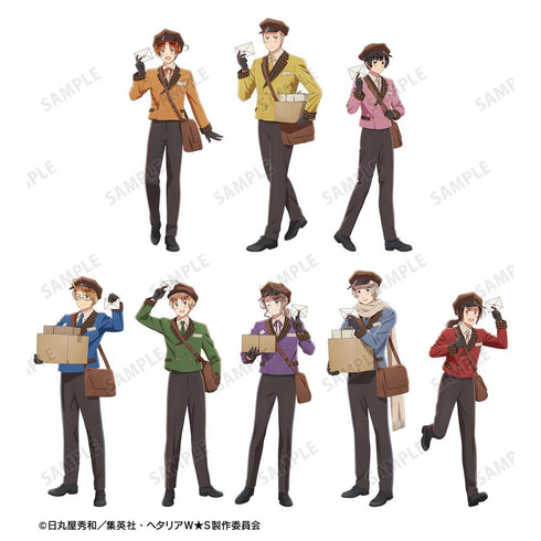 『ヘタリア World★Stars』描き下ろし 郵便屋ver. 着用トレーディングアクリルネームプレート(単位/BOX)