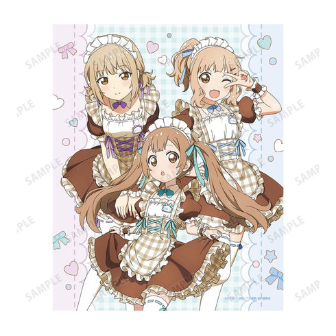 『大室家』アニメ描き下ろし 大室櫻子&大室撫子&大室花子 メイド衣装ver. キャンバスボード【202505再販】