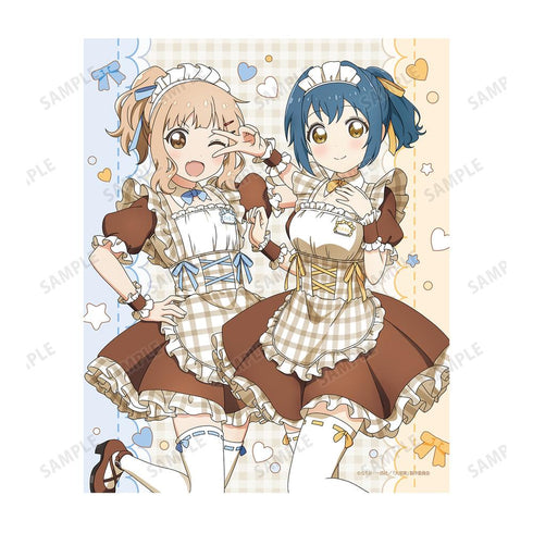 『大室家』アニメ描き下ろし 大室櫻子&古谷向日葵 メイド衣装ver. キャンバスボード【202505再販】