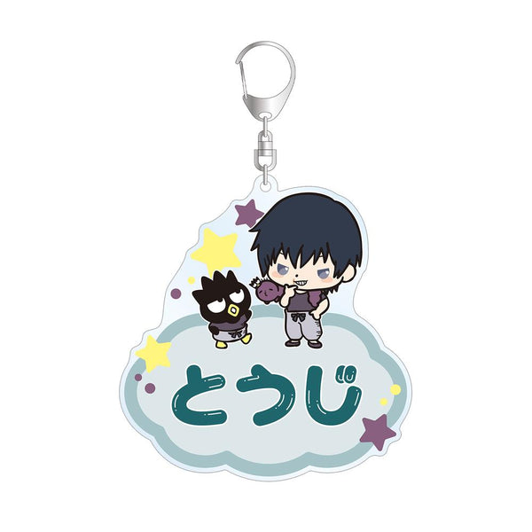 『呪術廻戦×サンリオキャラクターズ』伏黒甚爾×バッドばつ丸 懐玉・玉折 お名前BIGアクリルキーホルダー【202510再販】