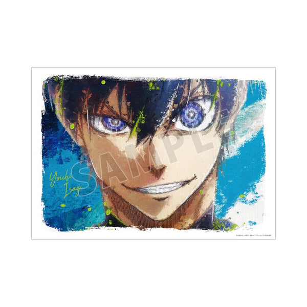 『ブルーロック』潔 世一 grunge CANVAS A3マット加工ポスター【202512再販】