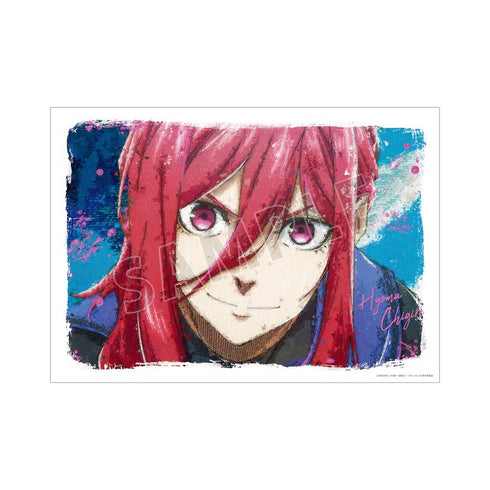 『ブルーロック』千切 豹馬 grunge CANVAS A3マット加工ポスター【202512再販】