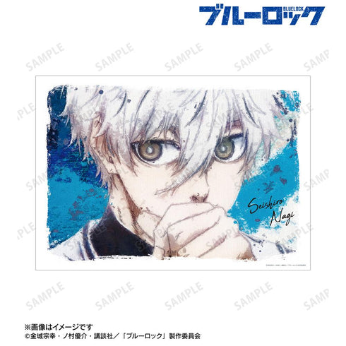 『ブルーロック』凪 誠士郎 grunge CANVAS A3マット加工ポスター【202512再販】