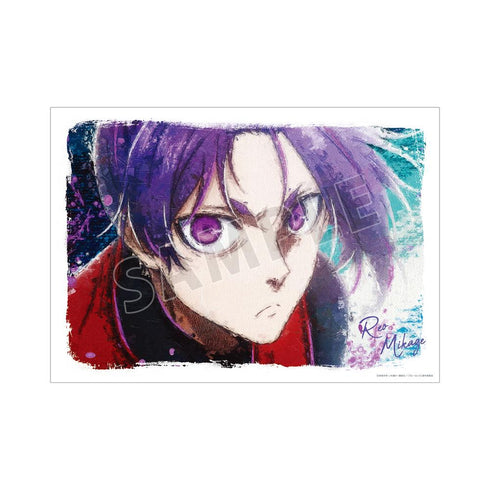 『ブルーロック』御影 玲王 grunge CANVAS A3マット加工ポスター【202502再販】