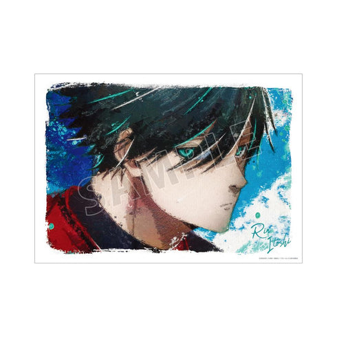 『ブルーロック』糸師 凛 grunge CANVAS A3マット加工ポスター【202512再販】