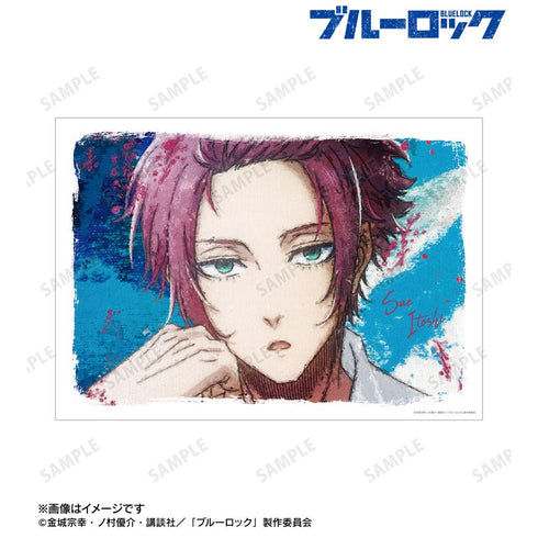 『ブルーロック』糸師 冴 grunge CANVAS A3マット加工ポスター【202507再販】