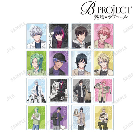 『B-PROJECT ~熱烈*ラブコール~』描き下ろし 動物とのふれあいver. トレーディングアクリルカード(単位/BOX)