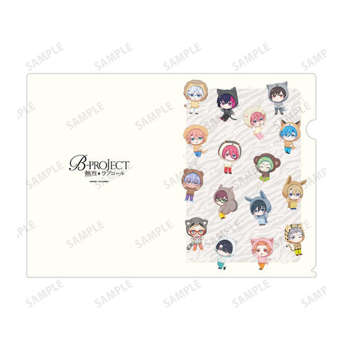『B-PROJECT ~熱烈*ラブコール~』ちびキャラ 集合 クリアファイル