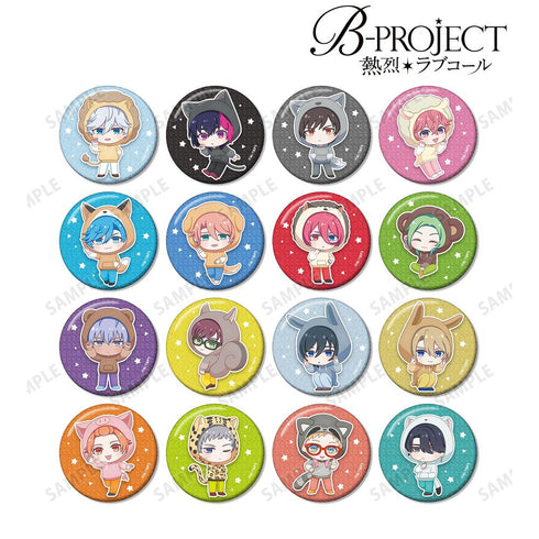『B-PROJECT ~熱烈*ラブコール~』トレーディング ちびキャラ グリッター缶バッジ(単位/BOX)