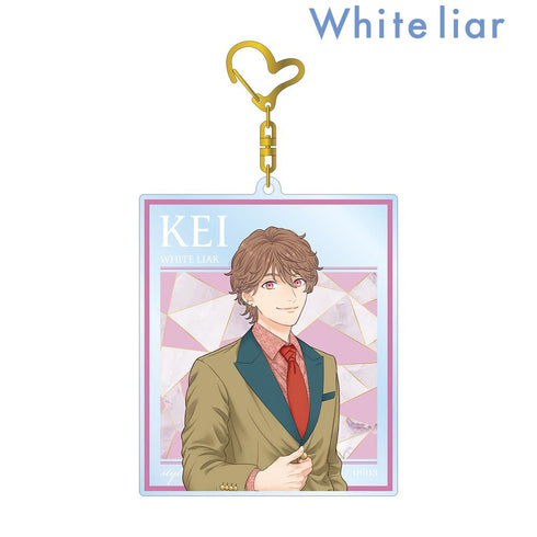『ホワイトライアー』芹澤 知先生 描き下ろし 白石 慧 カンヌ衣装ver. BIGアクリルキーホルダー