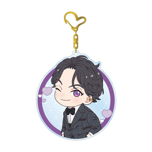 『ホワイトライアー』芹澤 知先生 描き下ろし 陣ノ内 大河 ちびキャラ カンヌ衣装ver. BIGアクリルキーホルダー