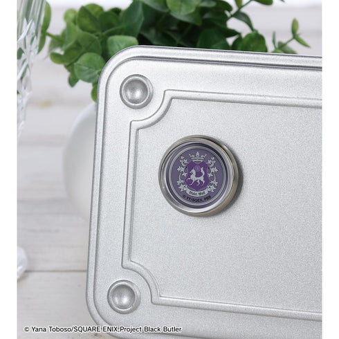 "Black Butler: The Boarding School Arc" - Violet and Black Wolf Dorm - Glass Magnet Pin