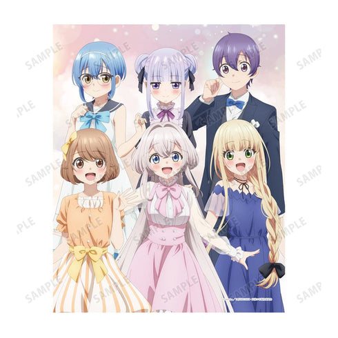 『ワンルーム、日当たり普通、天使つき。』描き下ろし 集合 パーティーver. キャンバスボード【202502再販】