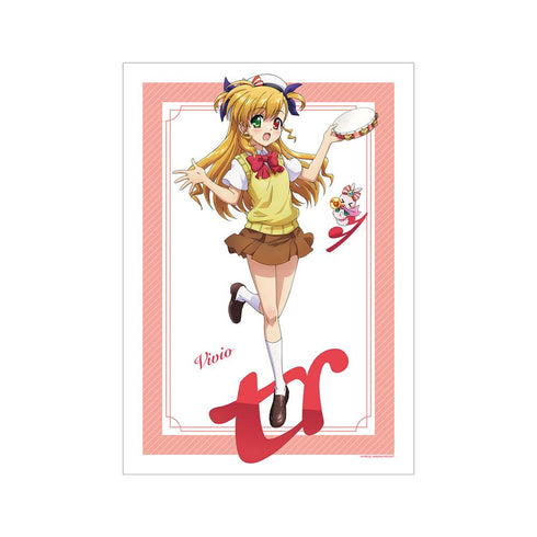 『魔法少女リリカルなのはシリーズ』描き下ろし 高町ヴィヴィオ&クリス 吹奏楽ver. A3マット加工ポスター【202506再販】