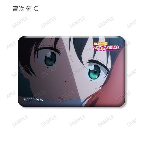 『ラブライブ!虹ヶ咲学園スクールアイドル同好会』トレーディング 高咲 侑 場面写スクエア缶バッジ(単位/BOX)【202503再販】