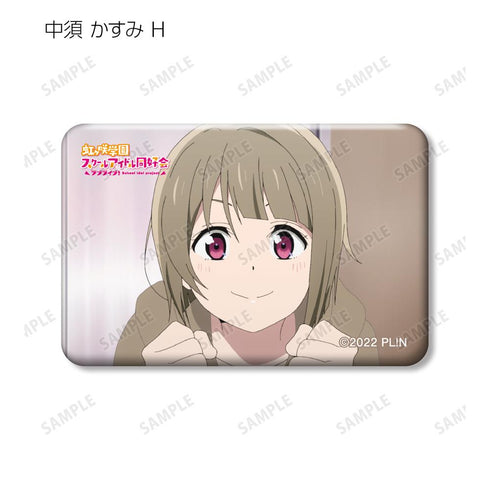 『ラブライブ!虹ヶ咲学園スクールアイドル同好会』トレーディング 中須 かすみ 場面写スクエア缶バッジ(単位/BOX)【202503再販】
