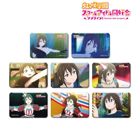《Love Live! 虹咲学园校园偶像同好会》收藏卡 樱坂静 场景方形徽章(单位/盒)【202503再版】
