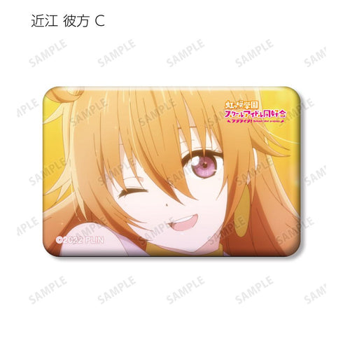 『ラブライブ!虹ヶ咲学園スクールアイドル同好会』トレーディング 近江 彼方 場面写スクエア缶バッジ(単位/BOX)【202503再販】