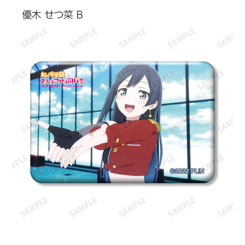 『ラブライブ!虹ヶ咲学園スクールアイドル同好会』トレーディング 優木 せつ菜 場面写スクエア缶バッジ(単位/BOX)【202503再販】